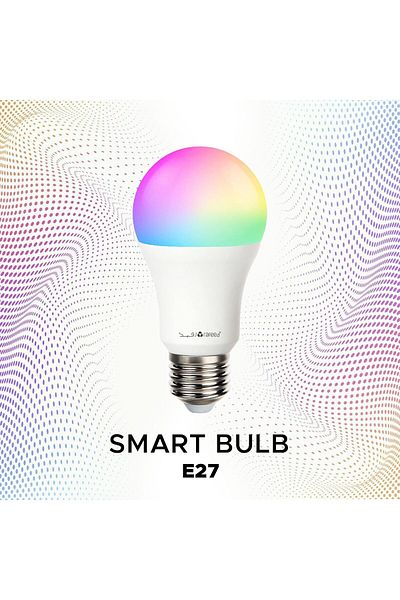 RAFEED Led 9w 6000k, Wi-fi, Bluetooth, Smart Led Bulb, Dimmable, Color Changing, Scheduling - Anr0426