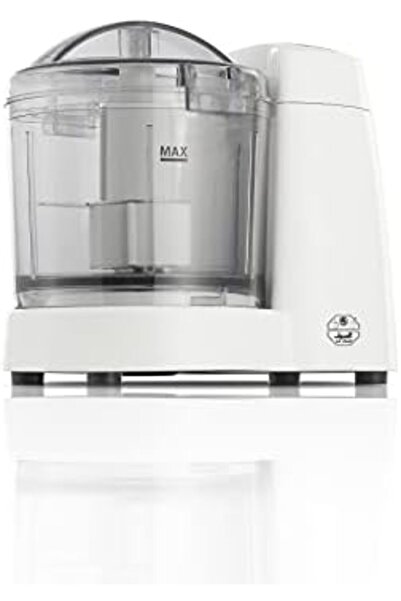 ALSAIF Electric Vegetable Chopper, Two Speeds Operation For Better Control Over Chopping, 120w, White