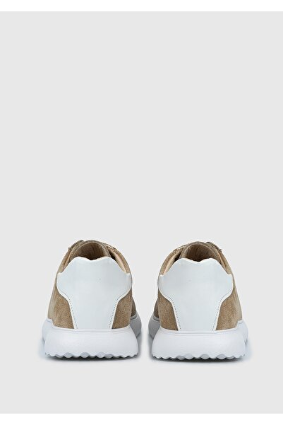 Provoq Ανδρικά δερμάτινα παπούτσια από άμμο