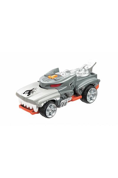Mondo Car With Lights And Sounds, Monster Action-hotweiler, Hot Wheels