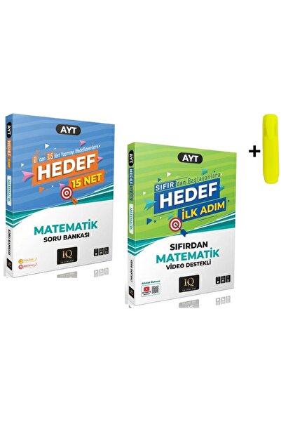 paraf yayınları IQ Yayınları Ayt Hedef İlk Adım Matematik Video Destekli Soru...