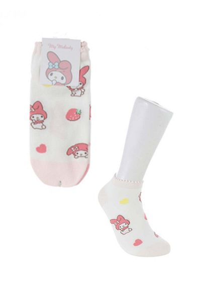 Miniso My Melody Odor Control Socks - 2 Pairs - (Size 37-42)