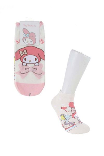 Miniso My Melody Odor Control Socks - 2 Pairs - (Size 37-42)