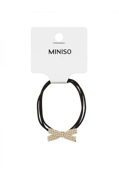 Miniso Hair Tie - with Metal Chain