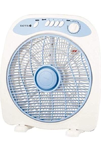 DOTS Electric - Table Fans, Tfb-30B, White