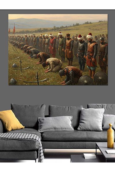 Tablomega Captive Soldiers Decorative Canvas - Mdf Wood Art Print