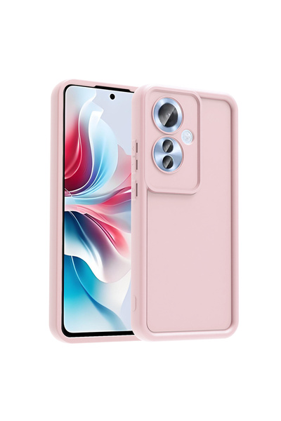 halkhouse Oppo Reno 11F Case Camera Protected Unbreakable Colorful Flexible Stylish Soft Cover