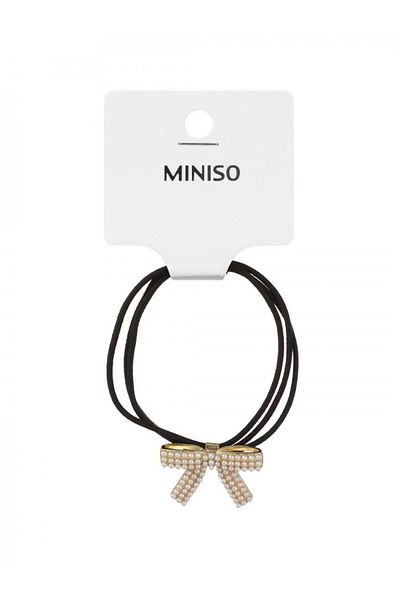 Miniso Hair Tie - with Metal Chain