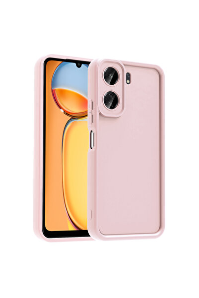 halkhouse Xiaomi Poco C65 Kılıf Kamera Korumalı Kırılmaz Renkli Esnek Şık Yum...