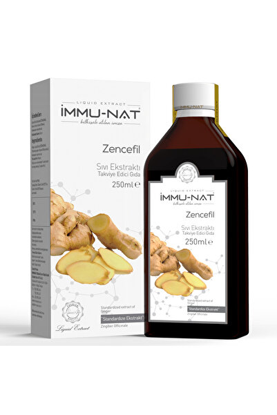 İmmu-Nat Immunat Zencefil Ekstraktı 250 ml