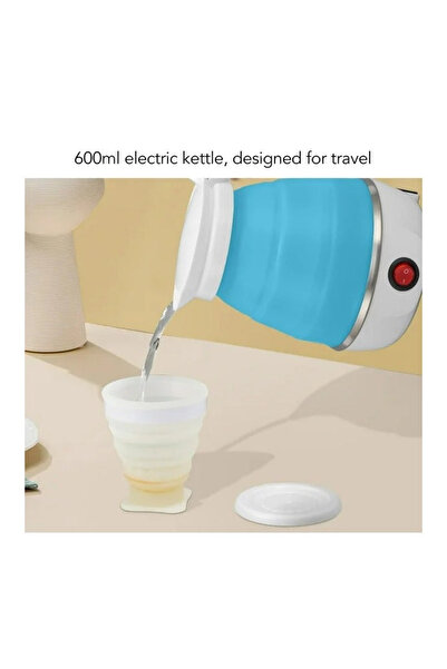 Denx Portable Foldable Electric Kettle for Travel