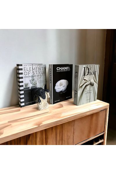 NariHome Decorative Book Box Set of 3
