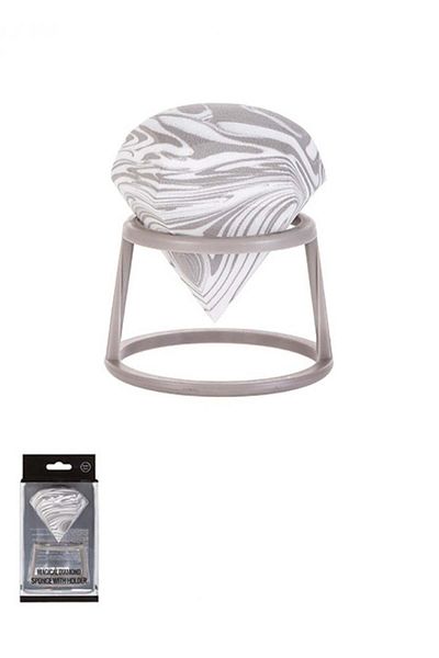 Miniso Diamond Marble Makeup Sponge with Holder