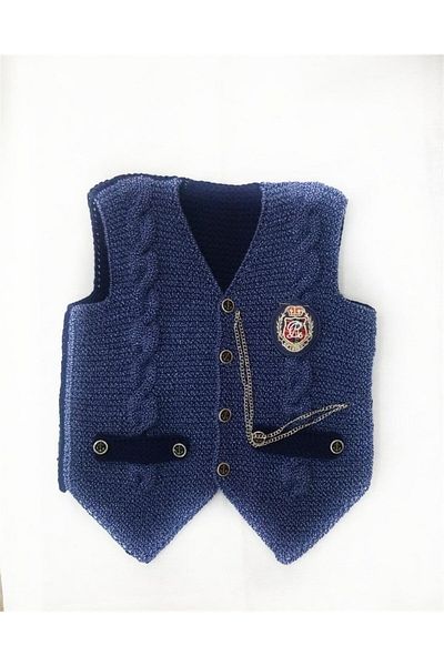 yumakça Σετ γιλέκο Efe Navy Blue