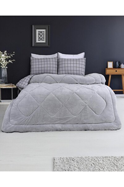 Lavinya Home Denizli Çift kişilik Welsoft uyku seti 6 parça
