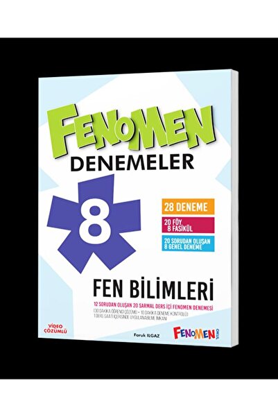 Fenomen Yayıncılık 8. SINIF FEN BİLİMLERİ 28 BRANŞ DENEME 2025/2026