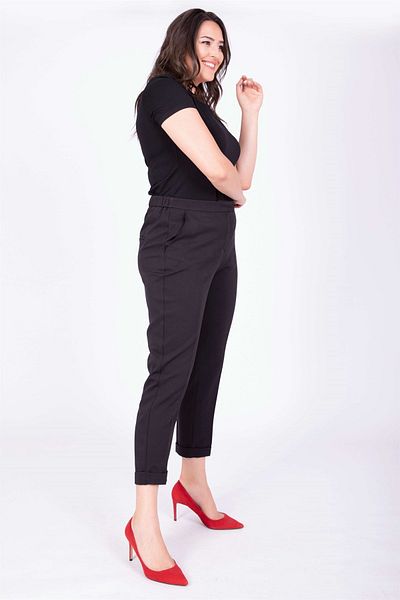 MYLİNE Pantaloni clasici slim fit cu buzunar