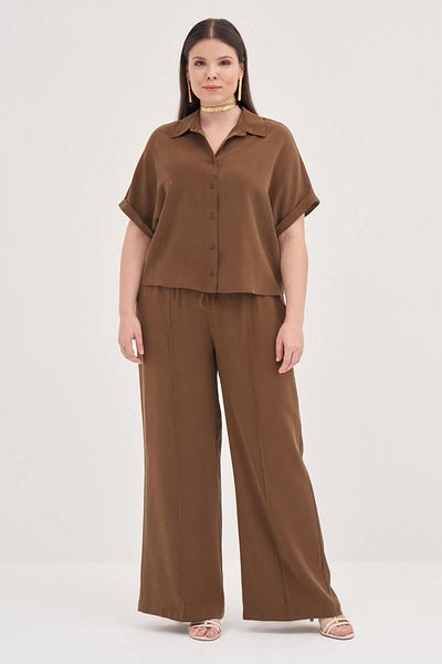 MYLİNE Short Sleeve Oversize Shirt