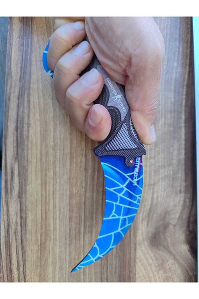 Deposundan Al Wooden Blue Spider Karambite Cs:Go