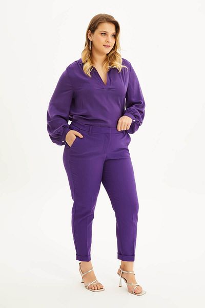 MYLİNE Pantaloni clasici slim fit cu buzunar