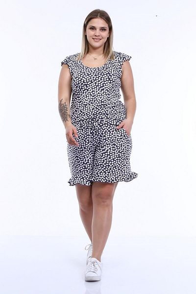 MYLİNE Home Comfort Combed Cotton Pajama Set