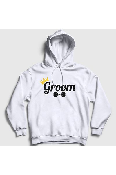 Presmono Unisex White Door Sweatshirt 534739 Tt Marriage Wedding Door Taha Giysi