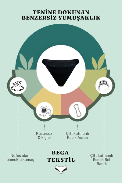 BEGATEKS Γυναικεία βραζιλιάνικα εσώρουχα, βαμβακερά άνετα σετ 3 τμχ