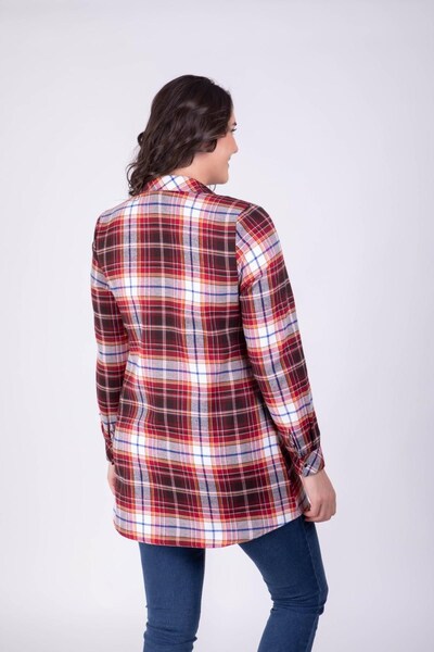 MYLİNE Oduncu Uzun Ekose Gömlek