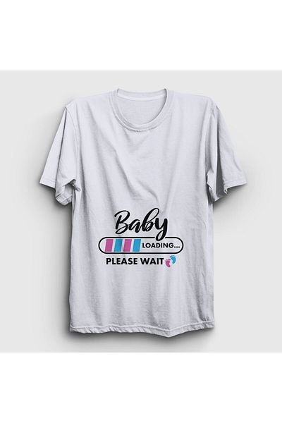 Presmono Unisex Λευκό μπλουζάκι εγκυμοσύνης για μωρά 531478 ττ