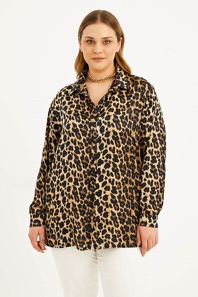 MYLİNE Satin Long Sleeve Shirt