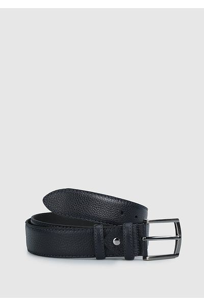 Provoq Provoq 008 Navy Blue Men's Leather Belt