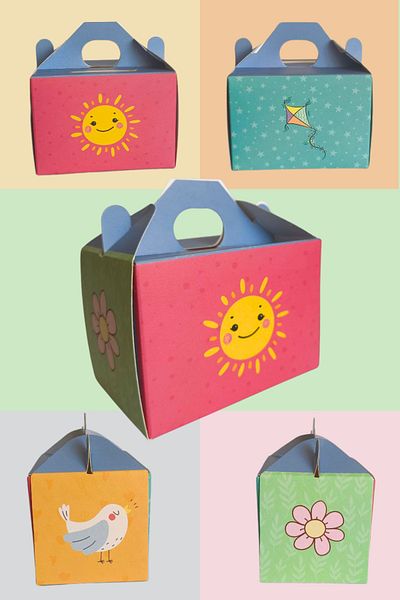 Zeytuune Atölye Gift Pack of 5 for Children - Holiday & Birthday & Candlestick