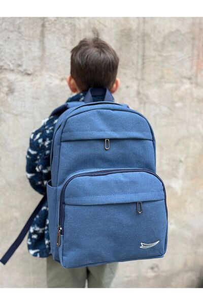 Çanta Trend Ноутбук відділення (7 відділень) унісекс полотняна шкільна сумка