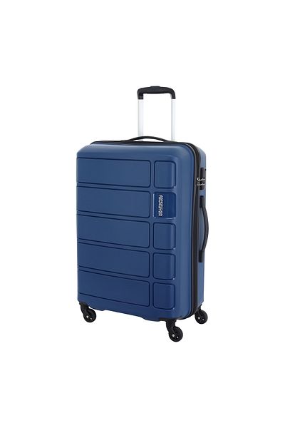 American Tourister Tracker Hardside Medium 68 cm Spinner luggage Blue
