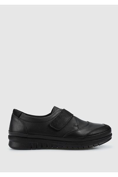 Eclipse Leather Black Women's Shoes