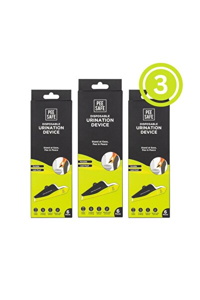 Pee Safe جهاز التبول النسائي القابل للاستخدام مرة واحدة من PeeSafe، مناسب للن...
