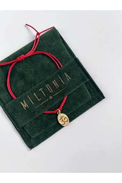 Miltonia Om İşareti Alın Çakrası ( Üçüncü Göz, Altıncı Çakra) 925s Gümüş Kırm...