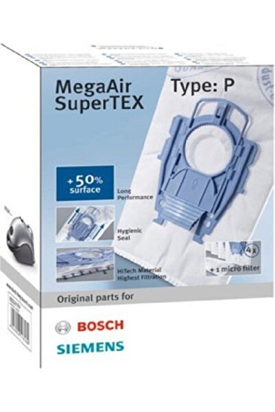 Ürkmez Ticaret -Siemens Type P Compatible Ergomax Vacuum Cleaner Dust Bag