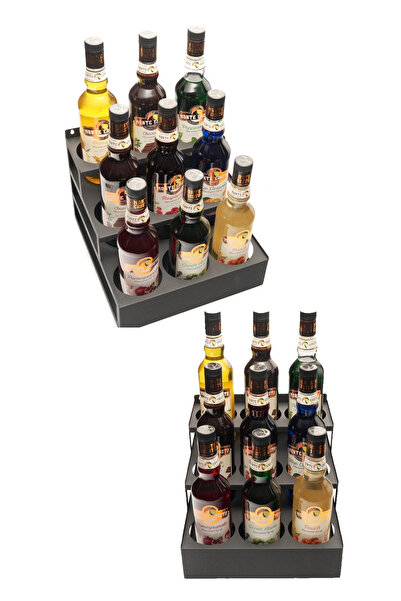 VODİNOX Şurup Standı Sos Standı 9 Bölmeli 3 Katlı Cafe Bar Restaurant Otel En...