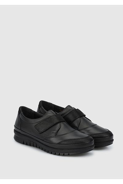 Eclipse Leather Black Women's Shoes