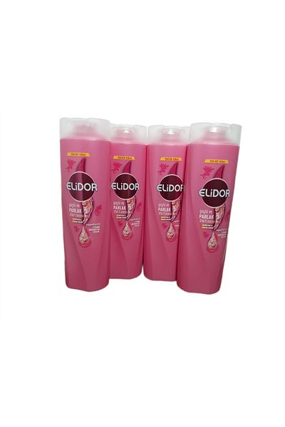 Elidor 400 ml Strong and Bright Shampoo - 4 Pieces