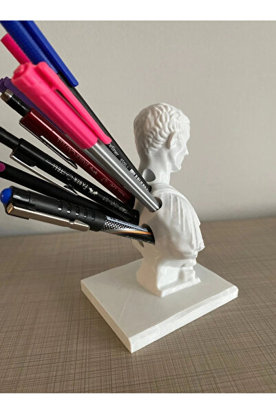 3dprint.market Jül Sezar Dekoratif Kalemlik Masa Dekor