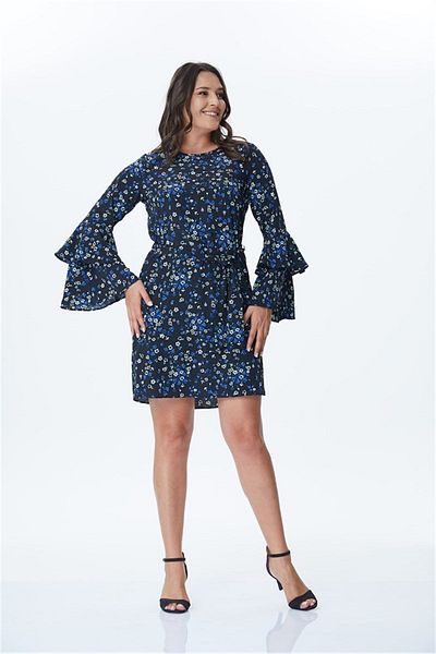 MYLİNE Rochie florală cu mâneci cu volan