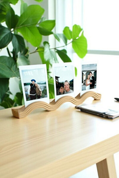 Dropcek eticaret Fotoğraf ve Not tutucu, Masa Üstü Fotoğraf Standı, Dalga Tas...