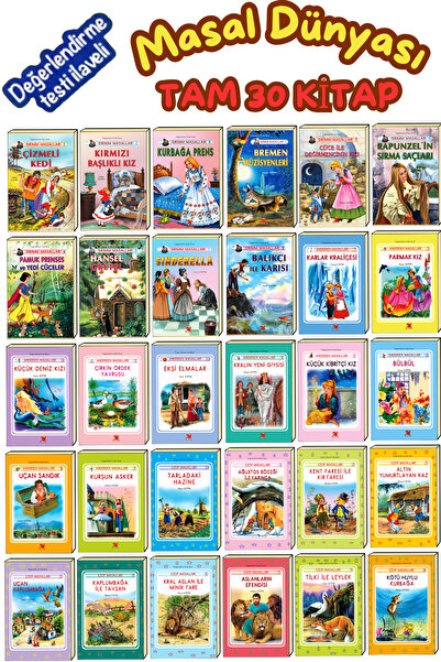 Top Yayıncılık 1. Sınıf Hikaye Seti 30 Kitap Karma Set