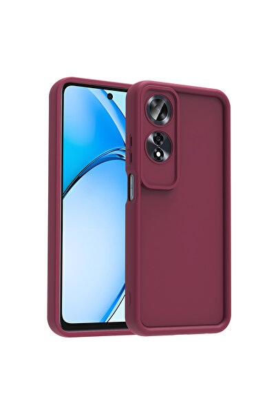Hatreds Oppo A60 Kılıf Kamera Korumalı Kenar Çıkıntılı Soft Renkli Silikon Ka...