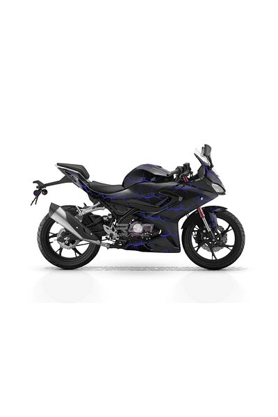 Run Grafik Shop RKS SRK 125-R SET DE STICKERS KIT GRAFIC BULLETT