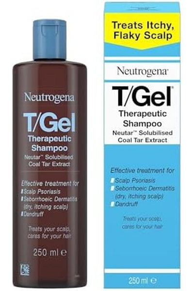 Neutrogena T/Gel Therapeutic Shampoo Treatment for Scalp Psoriasis, Itching Scalp and Dandruff, 250
