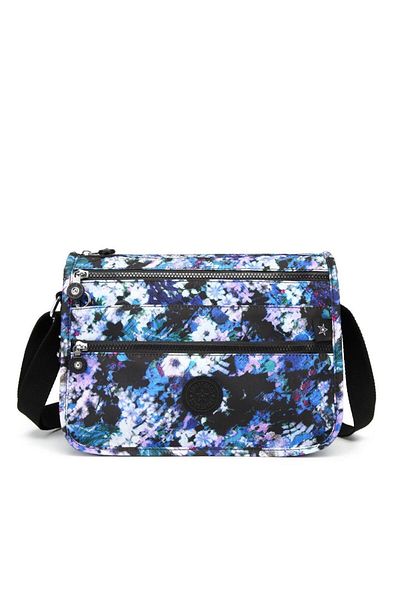 SMART BAGS Geantă de umăr Poștaș pentru femei Smart Bags 1128 Blue Printing