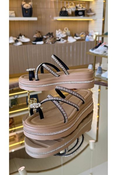 KRISTE BELL Mules - Black - Wedge
